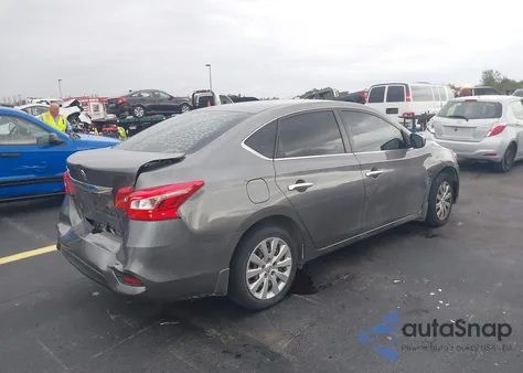 2019 Nissan Sentra S из США, поврежденный, VIN 3N1AB7AP9KY384780